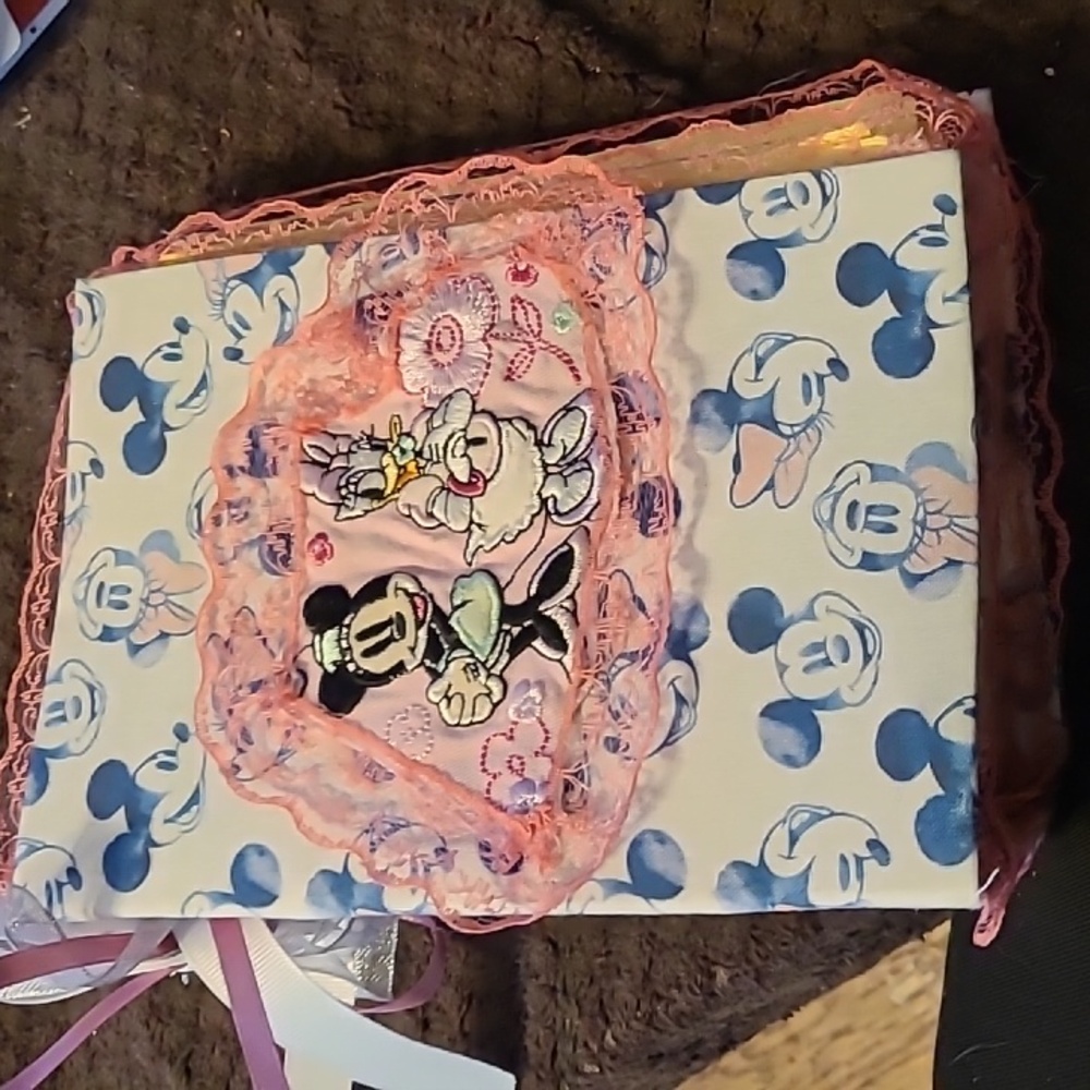 Micky and Minnie junk journal